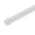 VT-8114 Led Strip Mounting Kit With Diffuser 2000* 19*19MM Milky