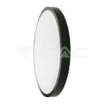 VT-8630 30W LED Dome Light Round Black Frame 4000K IP44