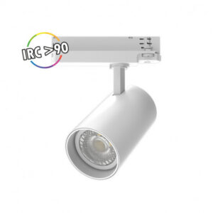 VISION-EL SPOT LED SUR RAIL NOIR 35W 4000K 3135 LM + ADAPTATEUR RAIL 3 ALLUMAGES
