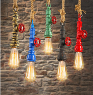 PENDANT Steel rusted color, without led bulb