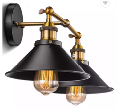 DT-13 DOUBLE WALL LAMP BLACK