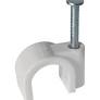 Lot de 100 Attache 14mm grise