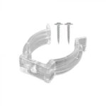 CLICK(D:25MM)+2PCS SCREW FOR 360 DEGREE NEON STRIP LIGHT