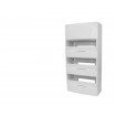 Coffret apparent 3 rangées ABB Galeo13