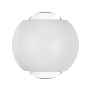 VT-2502 2W LED COB 2 WAY WALL LIGHT 4000K WHITE BODY