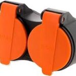 BIPLITE 2P+T IP44 ORANGE