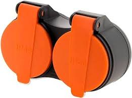 BIPLITE 2P+T IP44 ORANGE