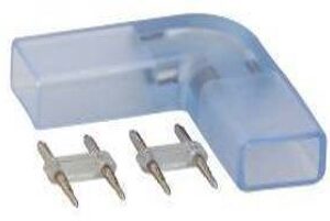 L Middle Connector 2 pins pour 230V Single color strip led