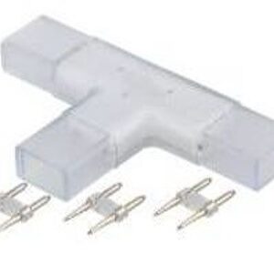 T Middle Connector 2 pins pour 230V Single Color strip led