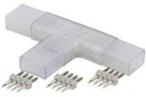 T Middle Connector 4 pins pour 230V RGB strip led 220.007