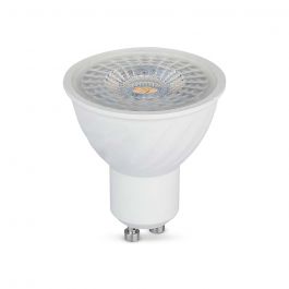 VT-247D 6W GU10 RIPPLE PLASTIC SPOTLIGHT 4000K 110'D DIMMABLE