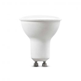 VT-2225 4.5W SMD WHITE PLASTIC SPOTLIGHT-MILKY COVER 3000K GU10 110'D 6PCS/PACk