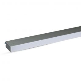 VT-7-40 LED Linear Light SAMSUNG CHIP - 40W Hanging Suspension Silver Body 6400K 1200x35x67mm