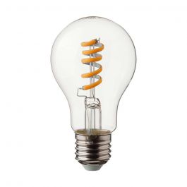 VT-2164 4W LED SPIRAL FILAMENT BULB-CLEAR 3000K