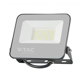VT-44034 30W FLOODLIGHT RGB + WHITE BLACK BODY GREY FROSTED GLASS WITH REMOTE CONTROLLER IP65