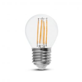 VT-2386 G45 E27 6W 130LUM/W FILAMENT CLEAR COVER 3000K
