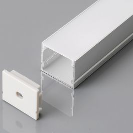 VT-8116 LED STRIP MOUNTING KIT WITH DIFFUSER 2000*30*20MM MILKY