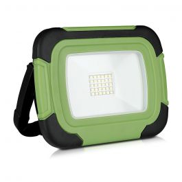 VT-20-R 20W PLASTIC RECHARGEABLE FLOODLIGHT IP44 6400K