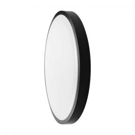 VT-8630 36W LED DOME LIGHT SAMSUNG CHIP 6500K RD BLACK FRAME IP44