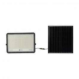 VT-240W LED SOLAR FLOODLIGHT 6400K 20000 mAh BATTERY 3M CABLE 2300 LM