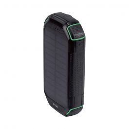 VT-1111 30000mAh SOLAR WIRELESS CHARGER POWER BANK BLACK