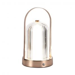VT-1057 LED TABLE LAMP-1800mAH BATTERY D:120x190 3IN1 ANTIQUE BRONZE BODY